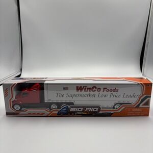 Sun Toys Winco Food Diecast Peterbilt Semi Truck With Trailer Big Rig